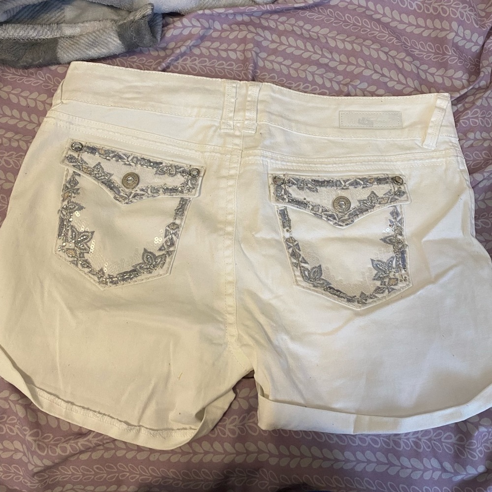 White Shorts